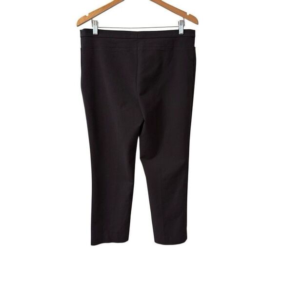 Akris Punto Ankle Pants Women’s Size 12 Black Trousers Old Money Career - Picture 2 of 12